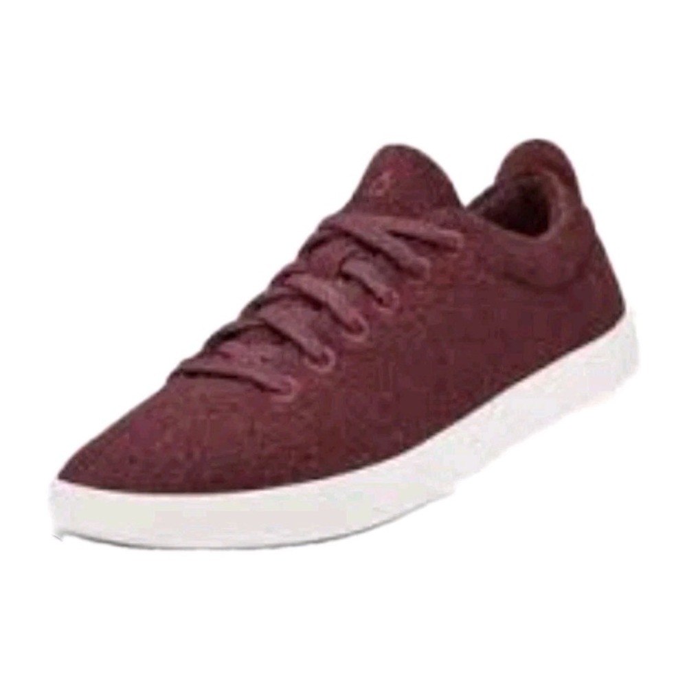 Allbirds Wms Wool Piper WP Low Top Wool Sneakers Hazy Burgundy Size 7 NEW! $110